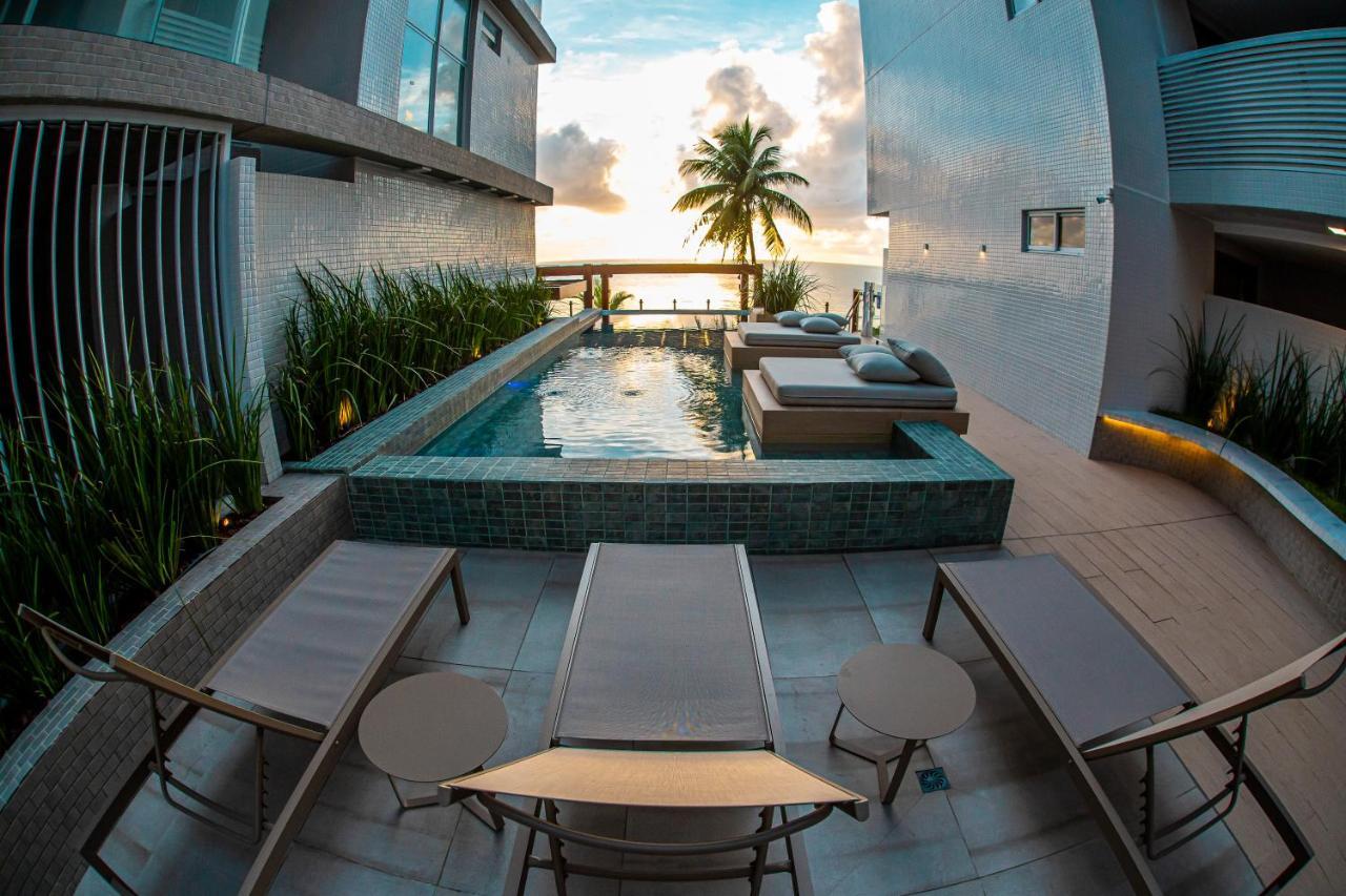 Apartamento Com Jacuzzi Na Beira Mar De Joao Pessoa No Branco Haus Εξωτερικό φωτογραφία