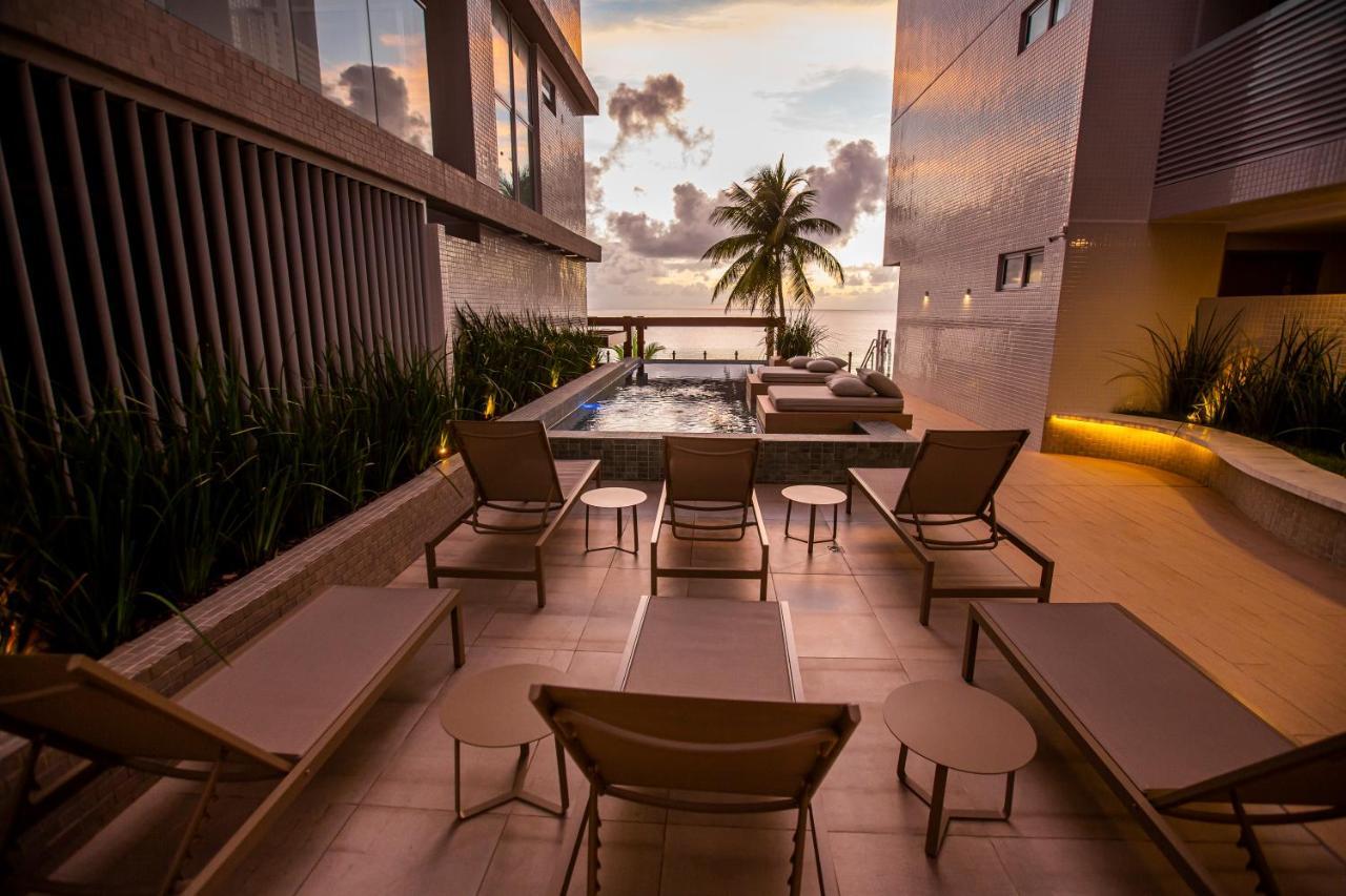 Apartamento Com Jacuzzi Na Beira Mar De Joao Pessoa No Branco Haus Εξωτερικό φωτογραφία