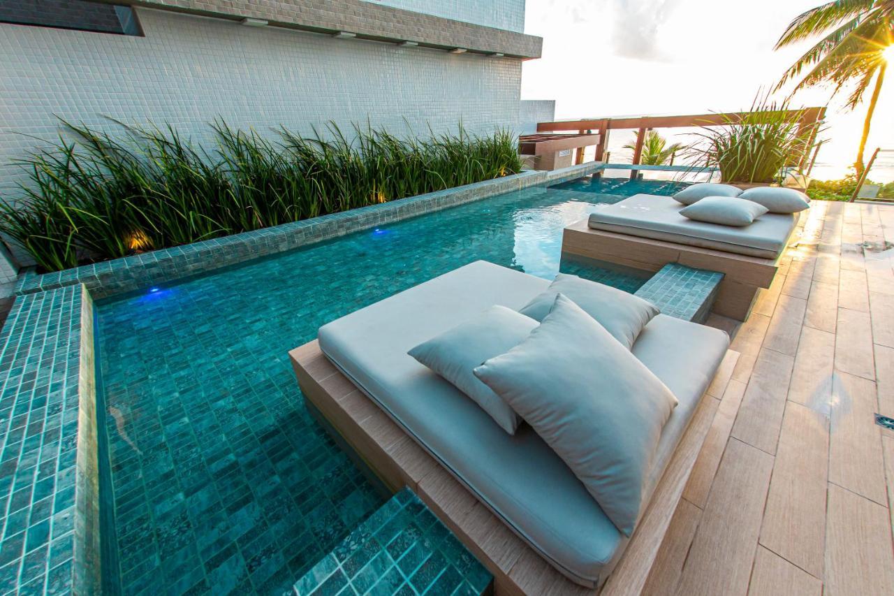 Apartamento Com Jacuzzi Na Beira Mar De Joao Pessoa No Branco Haus Εξωτερικό φωτογραφία